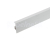 Lišta soklová PVC Cezar 60 Biela matná M089 60x20x2500 mm