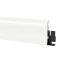 Lišta soklová PVC Arbiton VIGO 60 RAL 9003 Biela 01 60x15x2200 mm