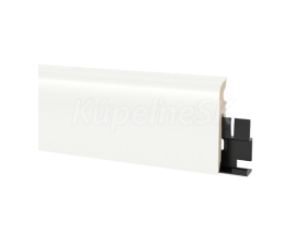 Lišta soklová PVC Arbiton VIGO 60 RAL 9003 Biela 01 60x15x2200 mm