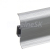 Lišta soklová PVC Cezar PREMIUM Classic Striebro (brúsený hliník) M201 59x22x2200 mm