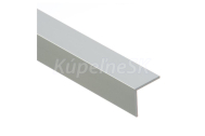 Cezar Profil AL rohový 20x20 mm, elox Striebro 01, 2 m, K2020 (hr. 1,5 mm)