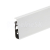 Lišta soklová PVC Hi Line Cezar PRESTIGE 75 Biela Matná (RAL 9003) 75x22x2500 mm