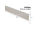 Arbiton Lišta soklová HDPS STIQ XL ST810 Cappucino 212 80x15x2200 mm
