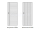 INVADO SET dvere NORMA DECOR 1 plné DTD fólia Lindo Biela B134+zárubeň