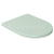 Isvea INFINITY WC sedátko SLIM, Soft Close, Easy Take,  zelena mint