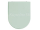 Isvea INFINITY WC sedátko SLIM, Soft Close, Easy Take,  zelena mint