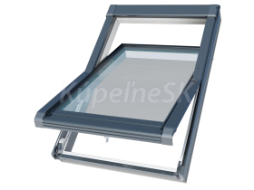 Egibi Strešné okno PVC 2sklo 66x118 kývne IGOV E2
