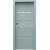 PORTA Doors SET Rámové dvere VERTE HOME G.1 so sklom, fólia Fiord+zárubeň