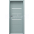 PORTA Doors SET Bezfalcové rámové dvere VERTE HOME G.3 so sklom, 3D fólia Fiord+zárubeň