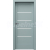 PORTA Doors SET Bezfalcové rámové dvere VERTE HOME G.4 so sklom, fólia Fiord+zárubeň