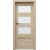 PORTA Doors SET Rám dvere VERTE PREMIUM A.3 skloMat, 3Dfólia Hikora Jackson Svetlý+zárubeň