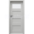 PORTA Doors SET BEZFALCOVÉ dvere VERTE PREMIUM A.1 sklo Matné,Soft CPL Šedá+zárubeň