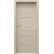PORTA Doors SET Rámové dvere VERTE PREMIUM E.1 skloMat,fólia Dub Salvador Svetlý+zárubeň