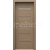 PORTA Doors SET Rámové dvere VERTE PREMIUM E.1 skloMat,fólia Dub Arles Toffe+zárubeň