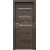 PORTA Doors SET Rámové dvere VERTE PREMIUM E.3 skloMat,fólia Hikora Jackson Tmavý+zárubeň