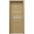 PORTA Doors SET Rámové dvere VERTE PREMIUM E.3 skloMat,fólia Dub Arles Prírodný+zárubeň