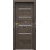 PORTA Doors SET Rámové dvere VERTE PREMIUM E.4 skloMat,fólia Hikora Jackson Tmavý+zárubeň