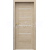 PORTA Doors SET Rámové dvere VERTE PREMIUM E.4 skloMat,fólia Hikora Jackson Svetlý+zárubeň