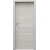 PORTA Doors SET Rámové dvere VERTE PREMIUM E.4 skloMat,fólia Dub Salvador Bielený+zárubeň