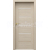 PORTA Doors SET Rámové dvere VERTE PREMIUM E.4 skloMat,fólia Dub Salvador Svetlý+zárubeň
