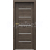 PORTA Doors SET Rámové dvere VERTE PREMIUM E.5 skloMat,fólia Hikora Jackson Tmavý+zárubeň