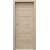 PORTA Doors SET BEZFALCdvere VERTE PREMIUM E.1 skloMat,fólia Hikora Jackson Svetlý+zárubeň