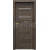 PORTA Doors SET BEZFALC dvere VERTE PREMIUM E.2 skloMat,fólia Hikora Jackson Tmavý+zárubeň