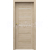 PORTA Doors SET BEZFALCdvere VERTE PREMIUM E.3 skloMat,fólia Hikora Jackson Svetlý+zárubeň