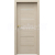 PORTA Doors SET BEZFALC dvere VERTE PREMIUM E.3 skloMat,fólia Dub Salvador Svetlý+zárubeň
