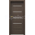 PORTA Doors SET BEZFALCOVÉ dvere VERTE PREMIUM E.4 skloMat,fólia Dub Arles Tmavý+zárubeň