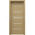PORTA Doors SET BEZFALCOV dvere VERTE PREMIUM E.5 skloMat,fólia Dub Arles Prírodný+zárubeň