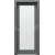 PORTA Doors SET Rámové dvere Porta Balance B.1 so sklom fólia Olivová a zárubeň
