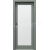 PORTA Doors SET Rámové dvere Porta Balance B.1 so sklom Soft CPL Olivová a zárubeň