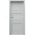 PORTA Doors SET Rámové dvere Porta Balance D.0 plné fólia Šedá a zárubeň