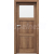 PORTA Doors SET Rámové dvere Porta Balance D.1 so sklom fólia Dub Kalifornia a zárubeň