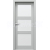 PORTA Doors SET Rámové dvere Porta Balance D.3 so sklom fólia Šedá a zárubeň