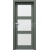 PORTA Doors SET Rámové dvere Porta Balance D.3 so sklom fólia Olivová a zárubeň