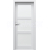 PORTA Doors SET Rámové dvere Porta Balance D.3 so sklom Soft CPL Šedá a zárubeň