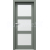 PORTA Doors SET Rámové dvere Porta Balance D.3 so sklom Soft CPL Olivová a zárubeň