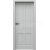 PORTA Doors SET Rámové dvere Porta Harmony A.0 plné fólia Šedá a zárubeň