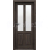 PORTA Doors SET Rámové dvere Porta Harmony A.1 so sklom fólia Dub Tmavý a zárubeň