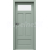 PORTA Doors SET Rámové dvere Porta Harmony B.1 so sklom fólia Fiord a zárubeň
