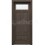 PORTA Doors SET Rámové dvere Porta Harmony B.1 so sklom fólia Dub Arles Tmavý a zárubeň