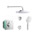 SANITINO Sprchový set s batériou a telesom pod omietku Hansgrohe,príslušenstv kielle,chróm