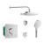 SANITINO Sprchový set s termostatom a telesom pod omietku Hansgrohe,príslušen kielle,chróm