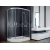 BESCO MODERN CHROM asymetrický štvrťkruhový sprchový kút 120x80x190 cm Posuv dv Číre/Chróm