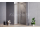BESCO DUO SLIDE GRAFIT posuvné sprchové dvere do niky/kútu 140x195 cm sklo Číre