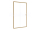 BESCO DUO SLIDE GOLD posuvné sprchové dvere do niky/kútu 140x195 cm sklo Číre