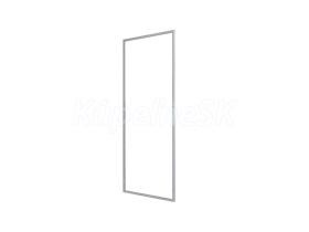 HOPA AMORA CHROM pevná bočná stena k sprchovému kútu 80x195 cm sklo Číre