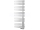 Sapho VOLGA vykurovacie teleso 500x1238 mm, nerez mat